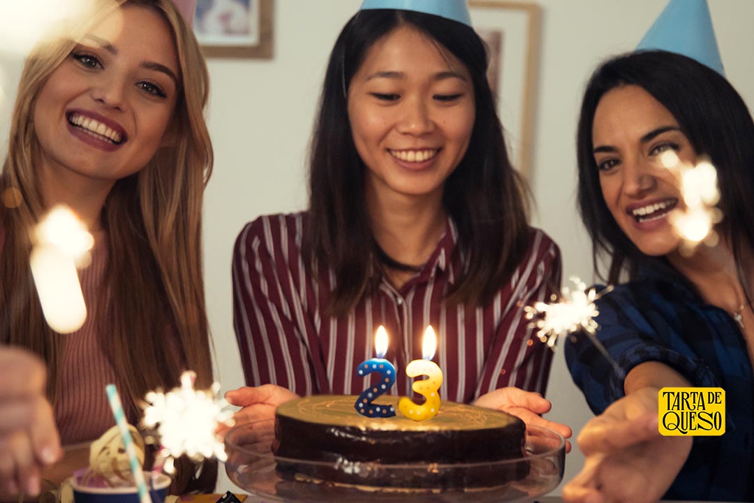 pastel de cumpleaños original