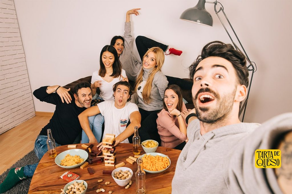 reunión de amigos