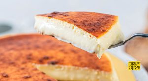 delicia de la tarta vasca