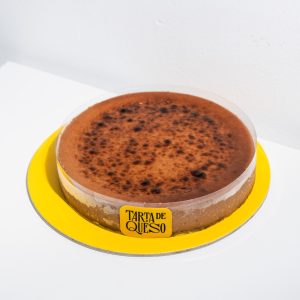Tarta de queso sabor chocolate