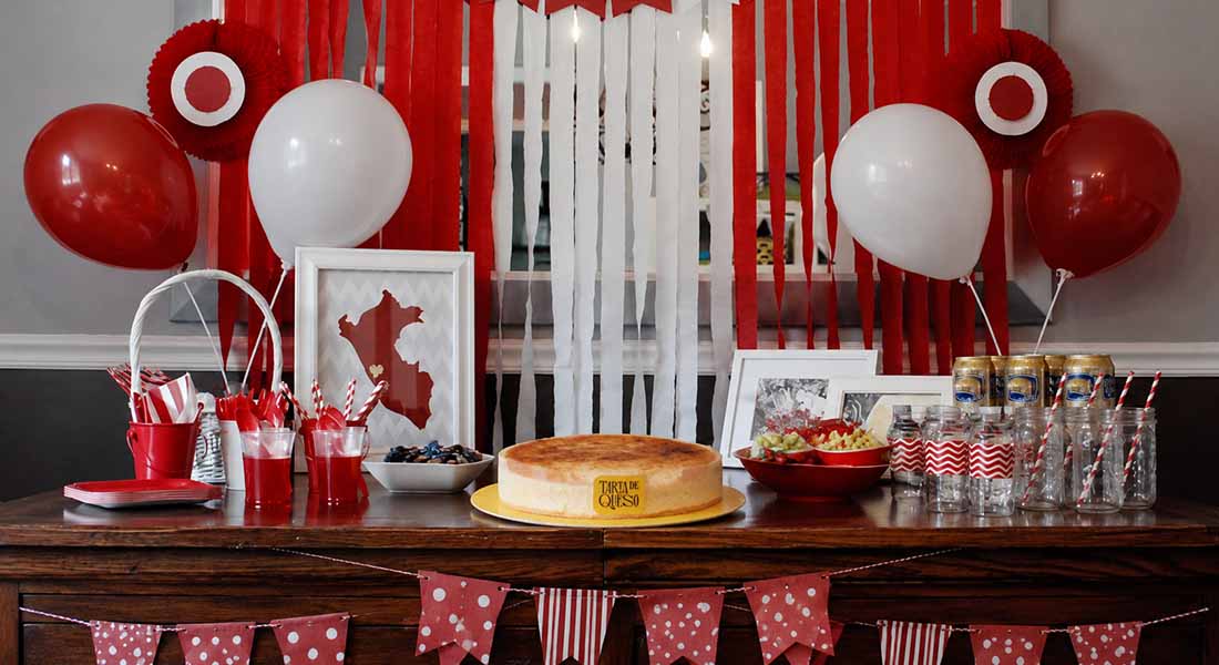 Decoración para Fiestas Patrias
